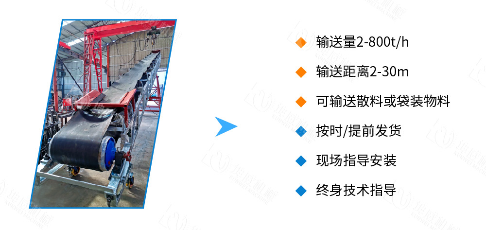 移動(dòng)式皮帶輸送機(jī)優(yōu)勢特點(diǎn) 移動(dòng)式皮帶輸送機(jī)優(yōu)勢特點(diǎn)